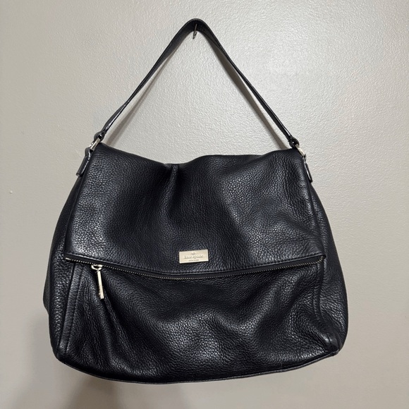 Kate Spade New York Highland Place Maria Leather Crossbody, Black - Picture 2 of 14